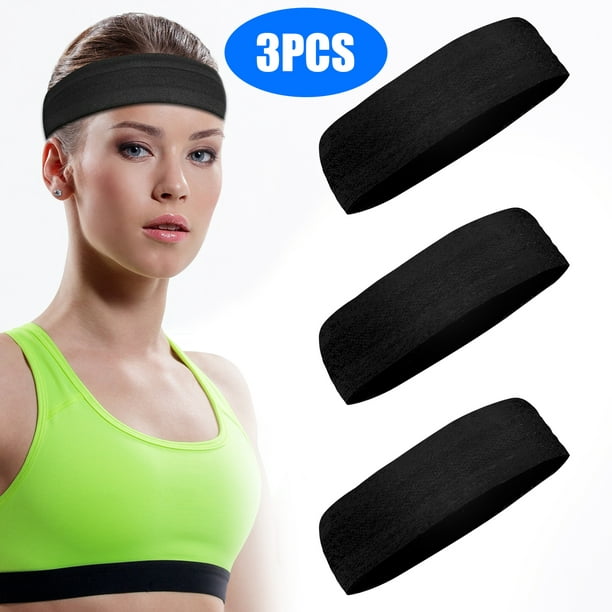PAIRFORMANCE Sports Headbands for Women Exercise Bands Workout Headbands for Women Running Sweat Bands